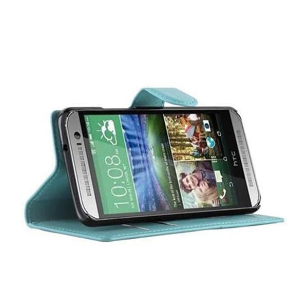 Etui för HTC ONE M8 MINI i PASTELLBLÅ Blå