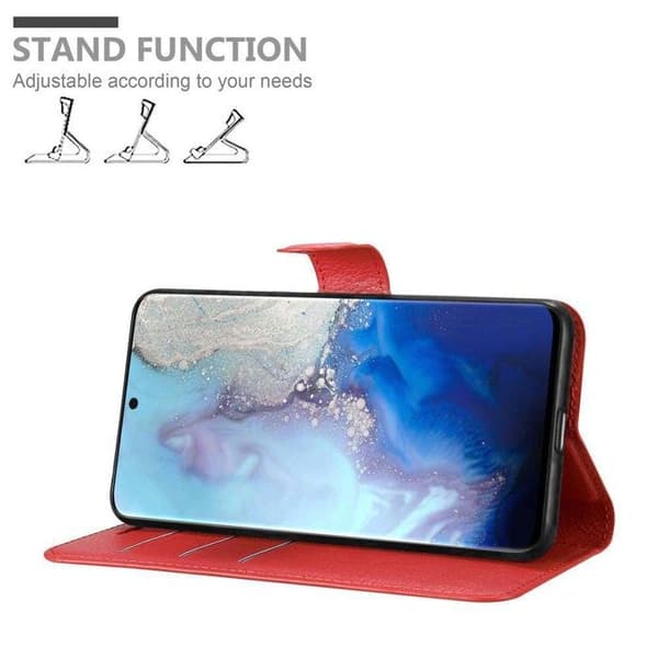 Etui för Samsung Galaxy S20 i KIRSCHRÖD Röd