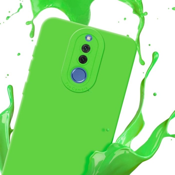 Coque för Huawei MATE 10 LITE i FLUID GRÖN Hölje Etui Fodral i Flexibel TPU-silikon Skydd Grön