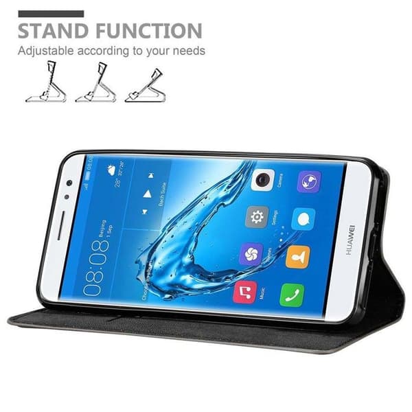 Etui för Huawei NOVA PLUS Fodral i MÖRK BRUN brun