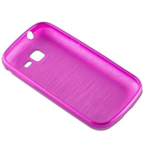 Samsung Galaxy TREND fodral - CADORABO - BORSTAD DESIGN - Hot rosa - Ultra Slim - Stötskydd Skrikrosa