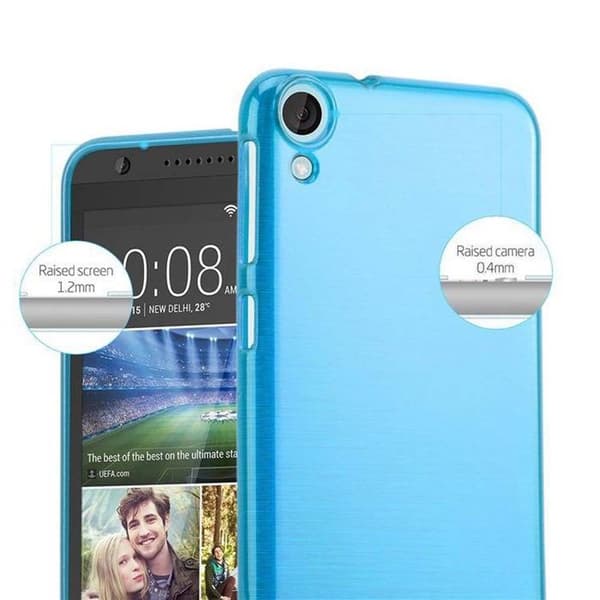 Skyddande skal för HTC Desire 820 TURKOS Stötsäker Blå