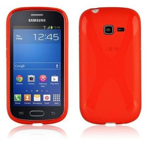 Fodral Samsung Galaxy TREND LITE RÖD Cadorabo DESIGN Röd
