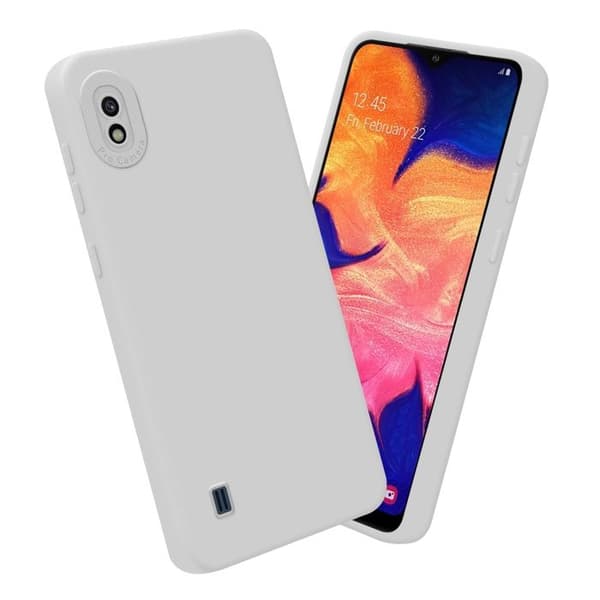 Skyddsfodral för Samsung Galaxy A10 i FLUID VIT Stötsäker Vit