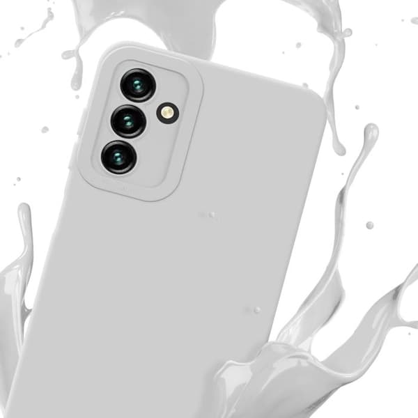 Skyddsfodral för Samsung Galaxy A13 5G i FLUID VIT Stötsäker Vit