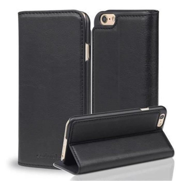 Cadorabo Fodral till Apple iPhone 6 - iPhone 6S, VINTAGE BLACK Design FROSTY Hard Case