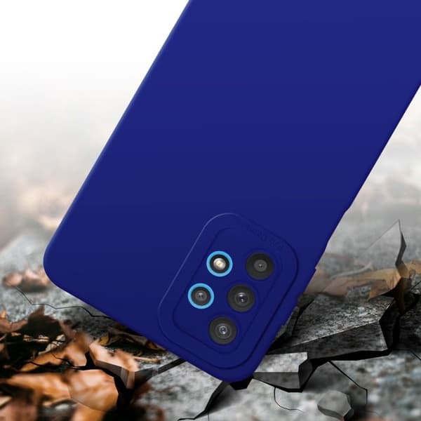 Skyddsfodral för Samsung Galaxy A32 5G i FLUID BLÅ Stötsäker Blå