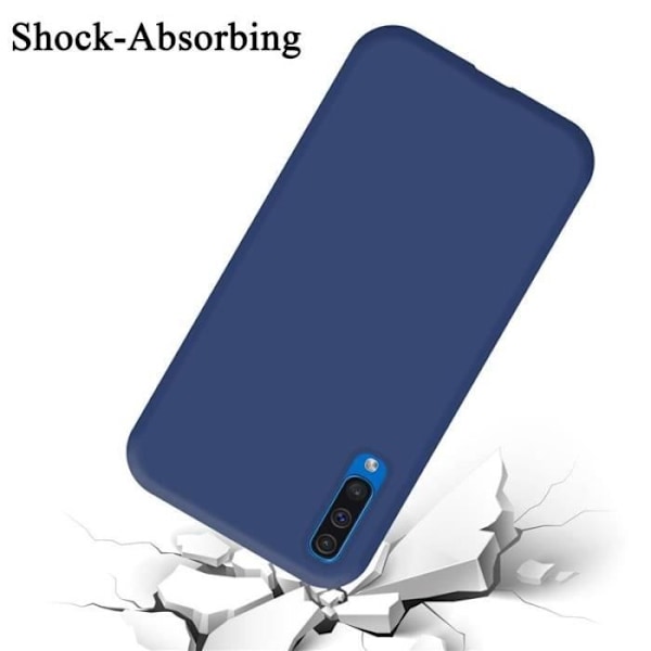 Cadorabo skal för Samsung Galaxy A50/A50S/A30S - i blått - Flexibel TPU-silikon Blå