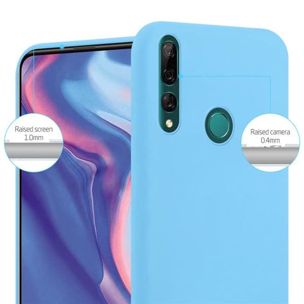 Skyddsfodral för Huawei P SMART Z / Y9 PRIME 2019 / Enjoy 10 PLUS CANDY BLÅ Stötsäker Silikon Blå