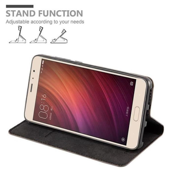 Cadorabo Fodral till Xiaomi RedMi PRO i KAFFEBRUNT