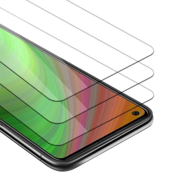 Skyddsglas för Wiko View5 - CADORABO - Paket med 3 - Maximal motståndskraft - Anti-repor