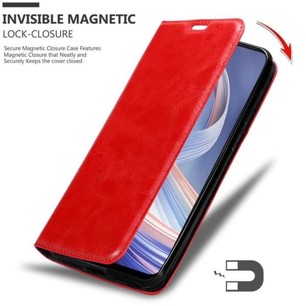 Fodral för Oppo A92s Skal i ÄPPLE RÖD Röd