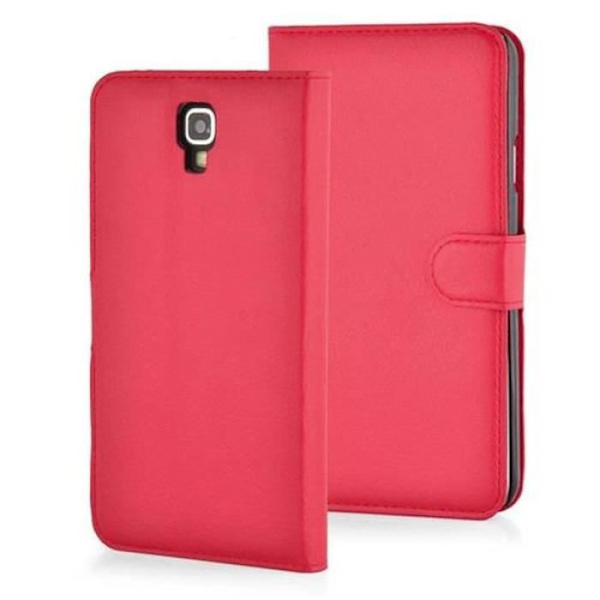 Cadorabo Fodral Samsung Galaxy NOTE 3 NEO RED Fodral Fodral Fullt skydd Magnetisk Stöder Stand Card Slot