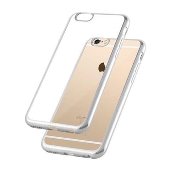 Skal för iPhone 6 / 6S KROM SILVER Skydd Kromdesign Grå