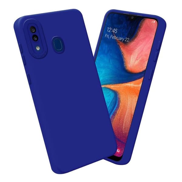 Skyddsfodral för Samsung Galaxy A20 / A30 / M10s i FLUID BLÅ Stötsäker Blå