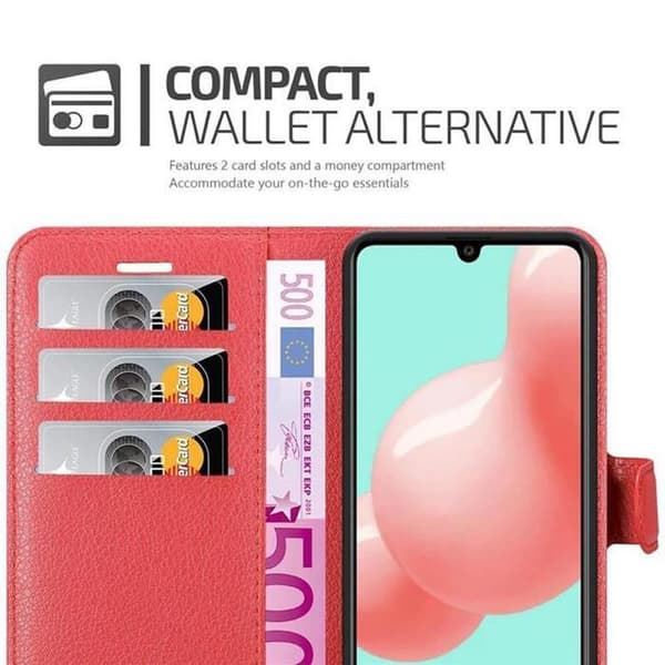Fodral för Samsung Galaxy A41 i KIRSCHRÖD Röd