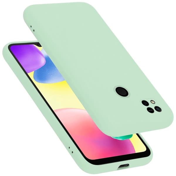 Skyddsfodral för Xiaomi RedMi 9C / RedMi 10A Stötskydd i LIQUID LIGHT GREEN Grön