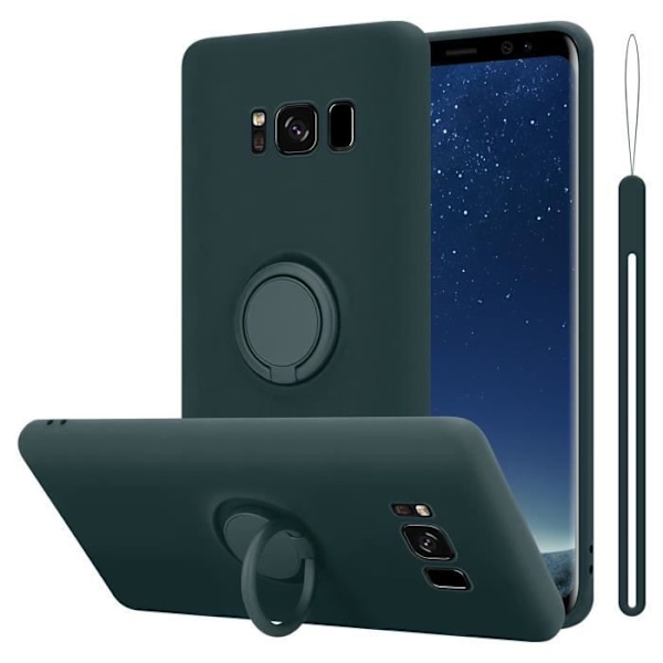 Coque - CADORABO - Samsung Galaxy S8 - Silikon TPU - Ljusgrön - Stötbeständig skydd Ljusgrön