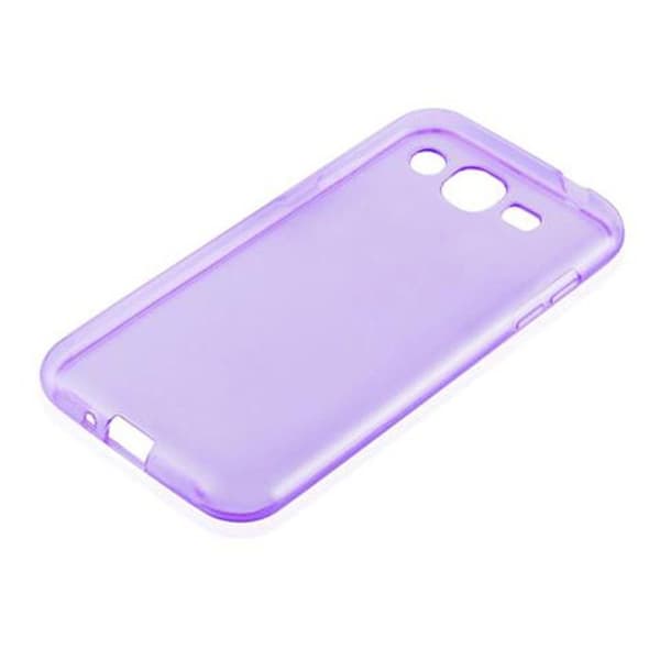 Transparent stötsäker silikonfodral för Samsung Galaxy J2 2015 Violett