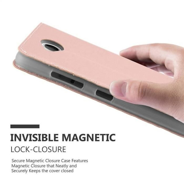Cadorabo Fodral till Nokia Lumia 650 i CLASSY ROSÉ GULD