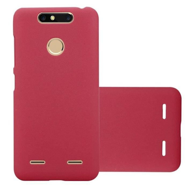 Coque - CADORABO - ZTE Blade V8 MINI - Röd - Hård skydd - Matt design Röd
