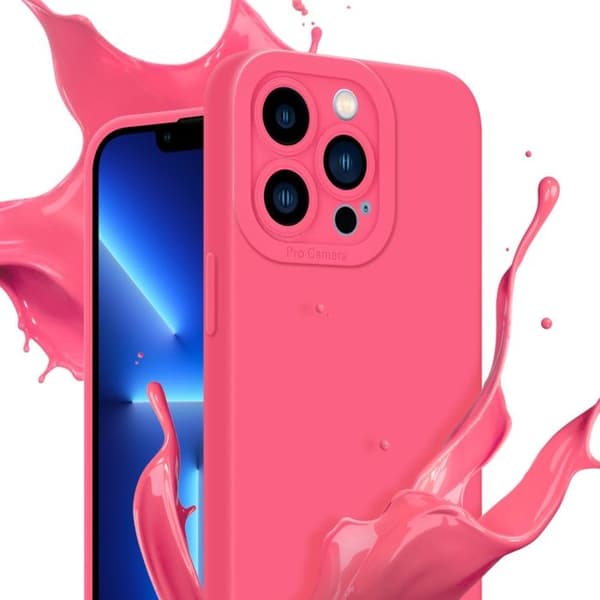 Skyddsfodral för iPhone 12 PRO MAX i FLUID RÖD Stötsäker Röd