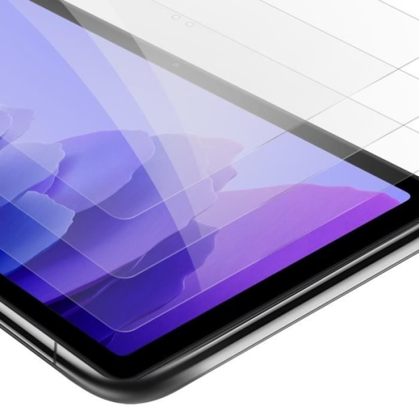 Cadorabo 3x skyddsglas för Samsung Galaxy Tab A7 (10,4 Zoll) i HÖGT TRANSPARENT härdat härdat skärmglas
