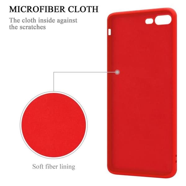 Skal för iPhone 7 PLUS / 7S PLUS / 8 PLUS i LIQUID RED Stötabsorberande skydd Röd