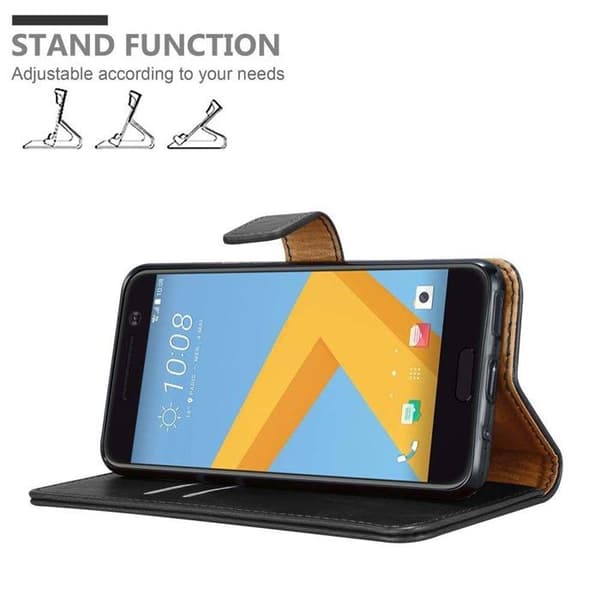 Skyddsfodral för HTC ONE M10 i JET BLACK Svart