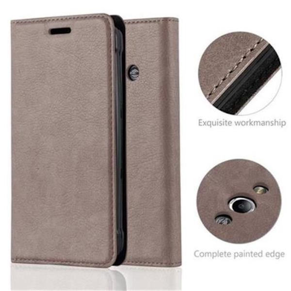 Coque Samsung Galaxy XCover 3 - CADORABO - Kaffeebrun - Usynlig magnetlukking - Lommeformat kaffe brunt