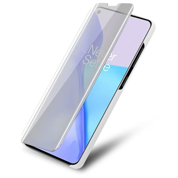 Skyddsfodral för OnePlus 9 i AGAT SILVER med spegel Grå