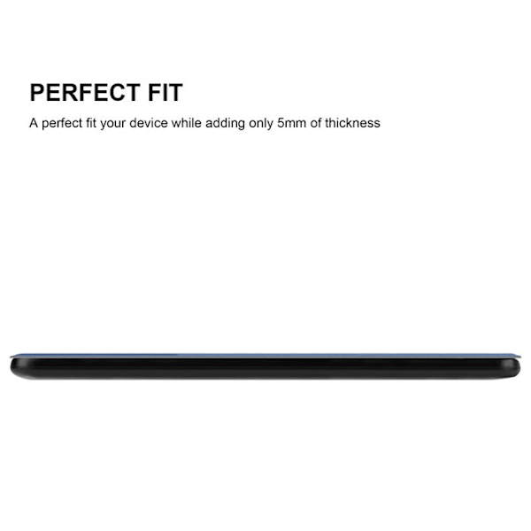 Etui för Samsung Galaxy Tab S4 (10,5 tum) Fodral i MÖRKBLÅ JERSEY Tabletfodral Skydd Auto Wake Up Blå