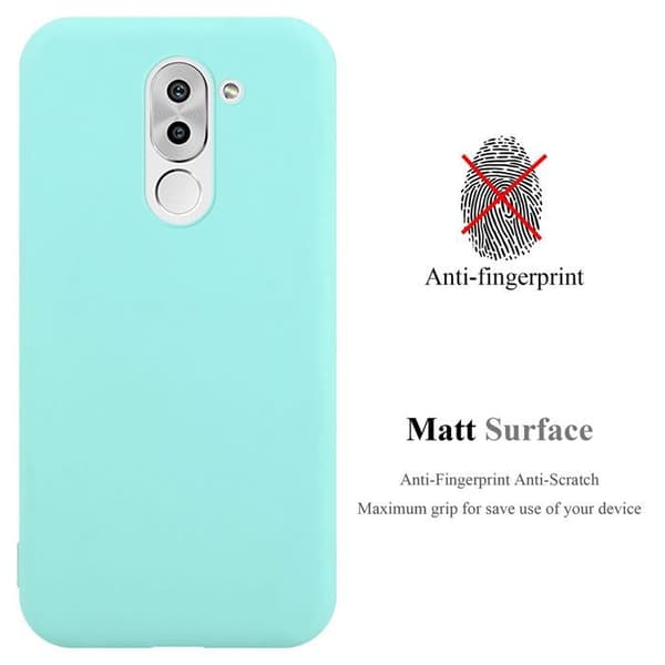 Skyddsfodral för Huawei MATE 9 LITE / GR5 2017 / Honor 6X CANDY BLÅ Stötsäker Silikon Blå