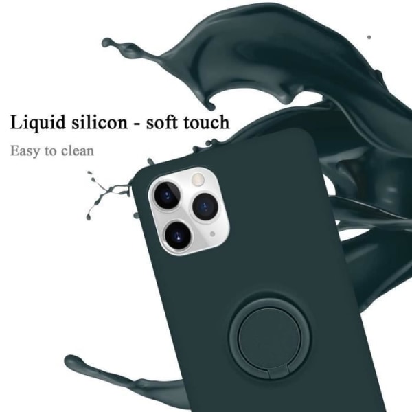 Coque - CADORABO - iPhone 11 PRO - Silikon TPU - Ljusgrön - Stötskydd Ljusgrön