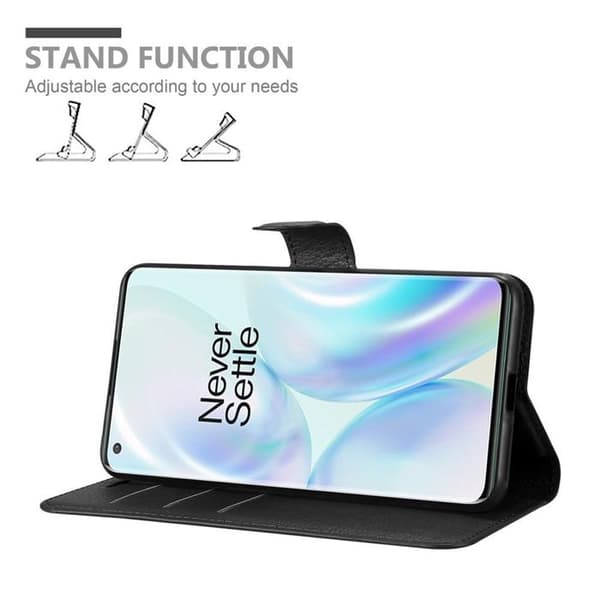 Etui för OnePlus 8 PRO i JET BLACK Svart