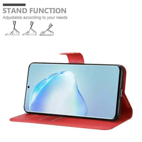 Etui för Samsung Galaxy S20 PLUS i KIRSCHRÖD Röd