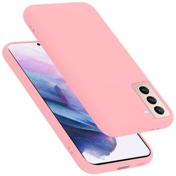 Coque - CADORABO - Samsung Galaxy S21 PLUS - Silikon TPU - Stötte skydd - Tunn och lätt design Rosa