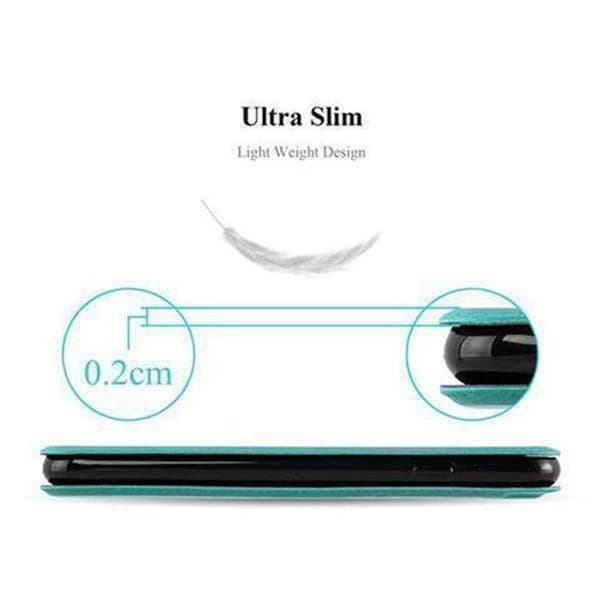 Flipfodral för iPhone 7 PLUS / 7S PLUS / 8 PLUS Fodral i TURKOS MINT Skydd Blå