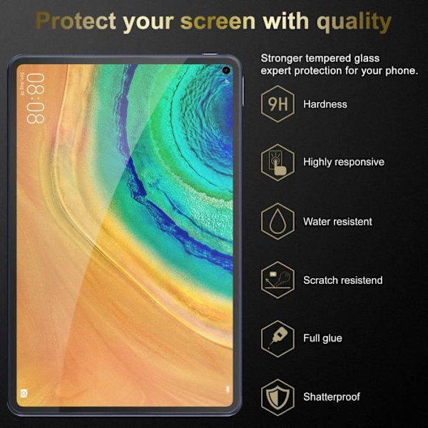 Härdat glas - CADORABO - Huawei MatePad PRO - Pack av 3 - Skärmskydd - Hög transparens
