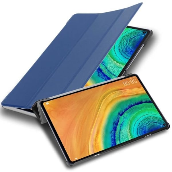 Tablet fodral - Cadorabo - Huawei MatePad PRO - Mörkblå - 360° skydd - Automatisk väckning MÖRKBLÅ
