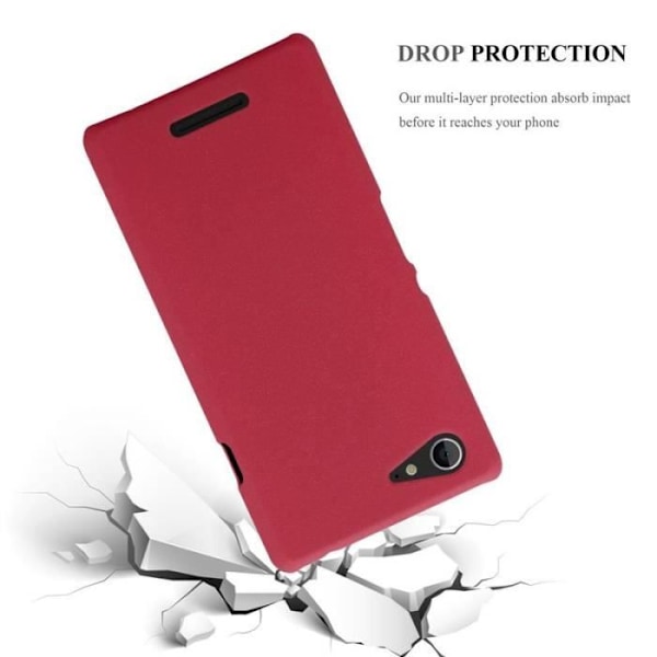 Coque - CADORABO - Sony Xperia E3 - Skydd 360° - Halkfri - Lätt Röd