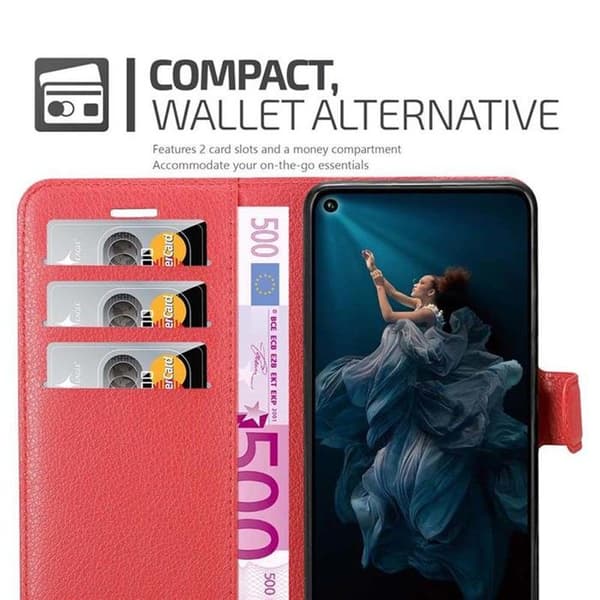 Fodral för Honor 20 PRO i KIRSCHRÖD Röd