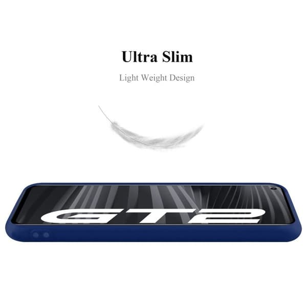 Skyddsfodral för Realme GT 2 / GT Neo 2 CANDY MÖRKBLEU Stötskydd Silikon Blå