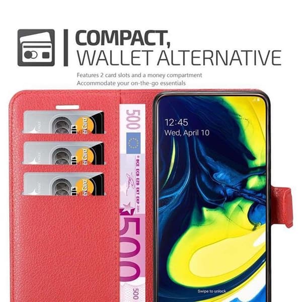 Fodral för Samsung Galaxy A80 / A90 4G i KIRSCHRÖD Röd