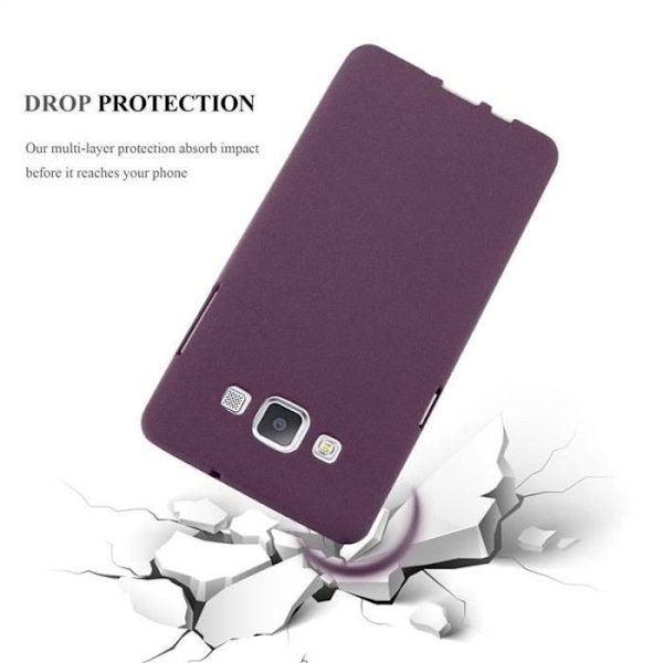 Cadorabo Fodral till Samsung Galaxy A5 2015 i FROST BORDEAUX LILA