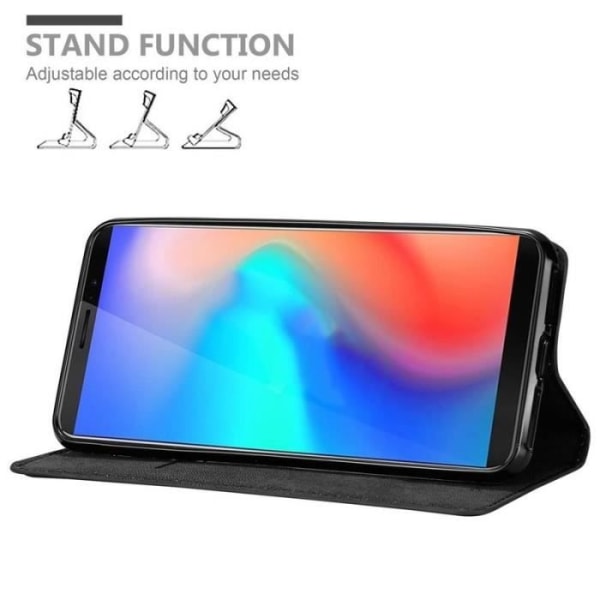 Cadorabo Fodral till Cubot J3 PRO i NIGHT BLACK
