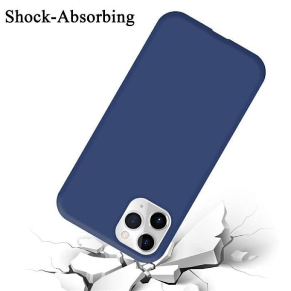 Telefonskal - CADORABO - Apple iPhone 11 Pro - Silikon TPU - Optimalt skydd - Tunt och lätt design Blå