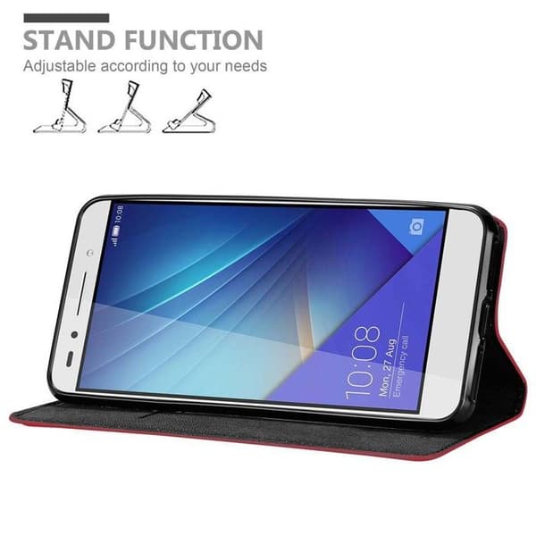 Fodral för Honor 7 Skal i ÄPPLE RÖD Röd