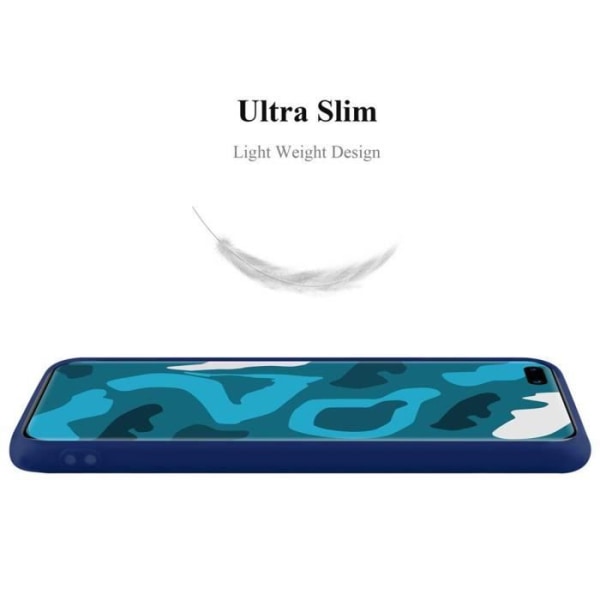 Fodral till Huawei P40 PRO / P40 PRO+ i CANDY DARK BLUE Cadorabo Cover Protection Silikon TPU-fodral Godis Blå Mörk