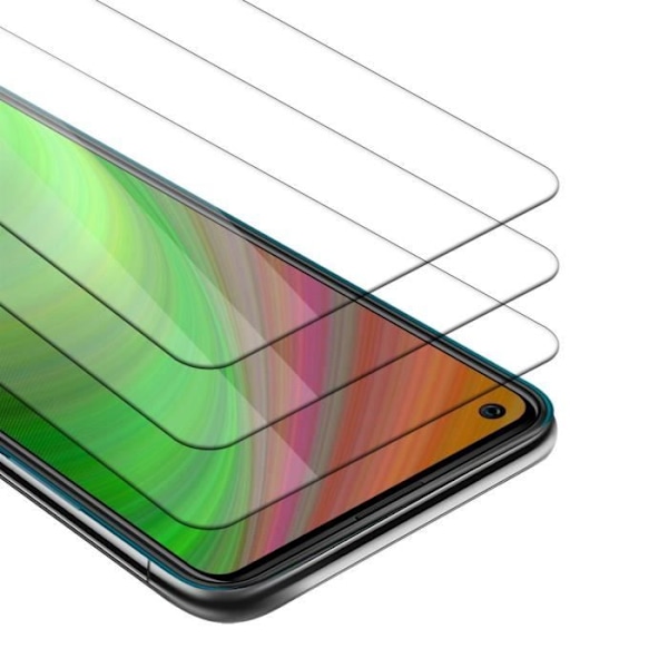 Skyddsglas för Wiko View5 Plus - Cadorabo - Pack om 3 - Antistatiskt skärmskydd